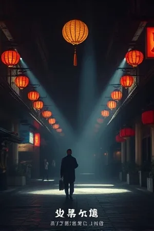 无声棋局海报，棋盘特写与落在木纹上的黑子